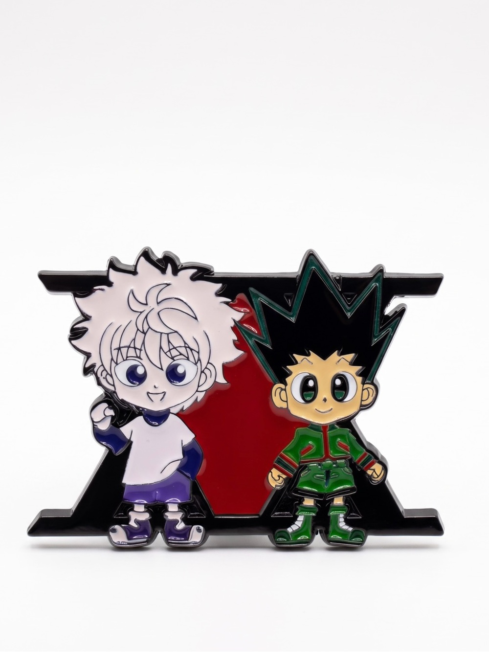 Chibi-Style Hunter x Hunter Gon and Killua Enamel Pin